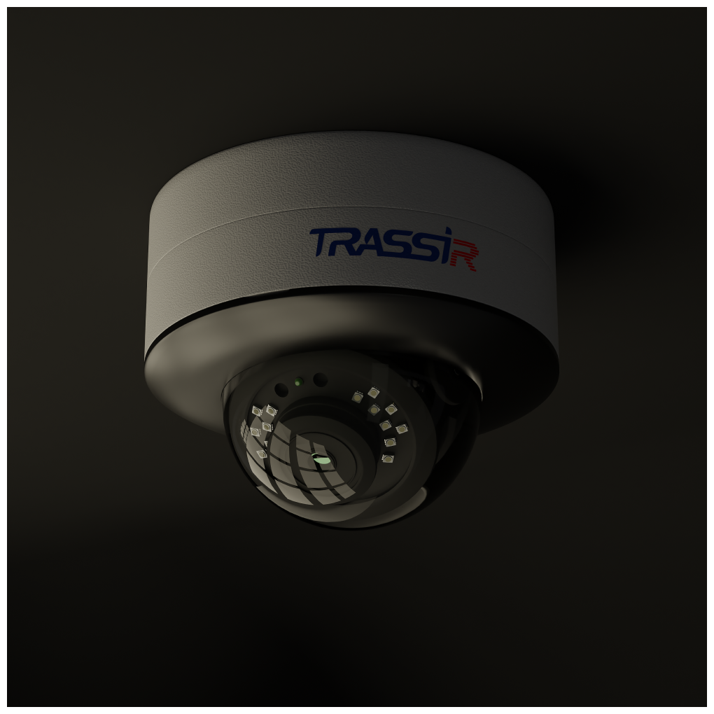 Видеокамера IP Trassir TR-W2D5 2.8-2.8мм - фото №8