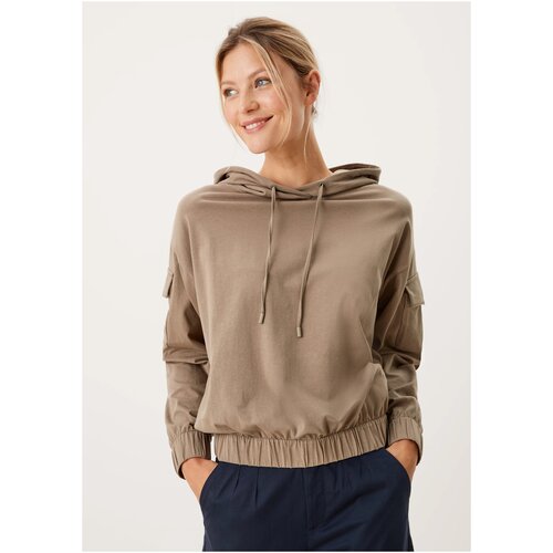 фото Толстовка для женщин, s.oliver, модель: 120.10.204.12.130.2114895, цвет: желтый, размер: 34