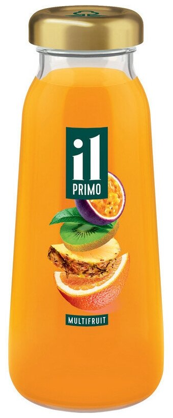 0,2л "IL PRIMO" сок мультифруктовый с мякотью восстановленый, стекло, спайка из 8 шт - фотография № 5