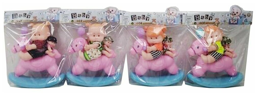 Игровой набор "Мой малыш", в комплекте кукла-пупс 25см, кукла-пупс 12,5см, предм. 1шт. Shantoy Gepay Y23065014