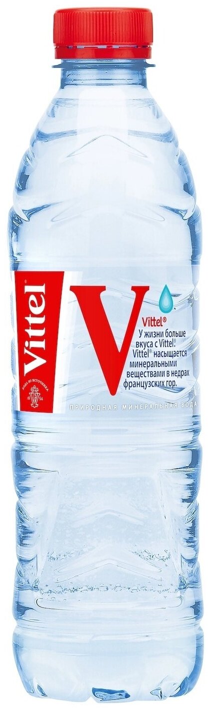 Вода минеральная Vittel негаз. ПЭТ 0,5л 24шт/уп - фотография № 10