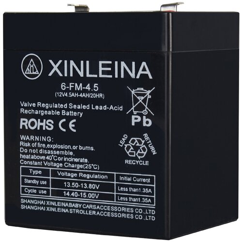 Аккумулятор XINLEINA 12V 4.5-4Ah/20Hr - 6-FM-4.5