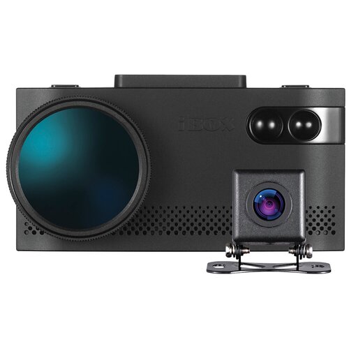 Видеорегистратор с сигнатурным радар-детектором iBOX EVO LaserVision WiFi Signature Dual + Камера заднего вида iBOX RearCam FHD11 1080p