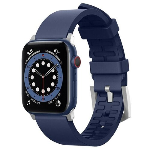 Ремешок Elago Premium Rubber для Apple Watch 42-44 mm, синий