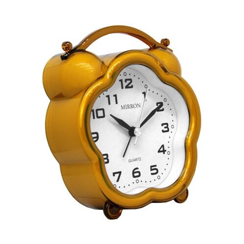 Будильник MIRRON 8236 ОР/ Цветок/ Для детской/ В спальню