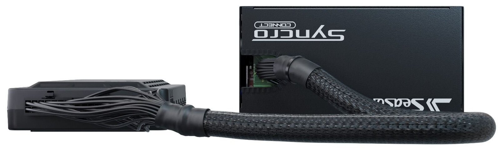 Компьютерный корпус ATX 850W Seasonic CASE SYNCRO Q704 PLATINUM черный syncro dpc-850 ssr-850fb