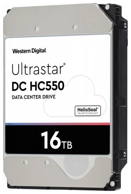 Жесткий диск 16Тб Western Digital Ultrastar DC HC550 WUH721816ALE6L4