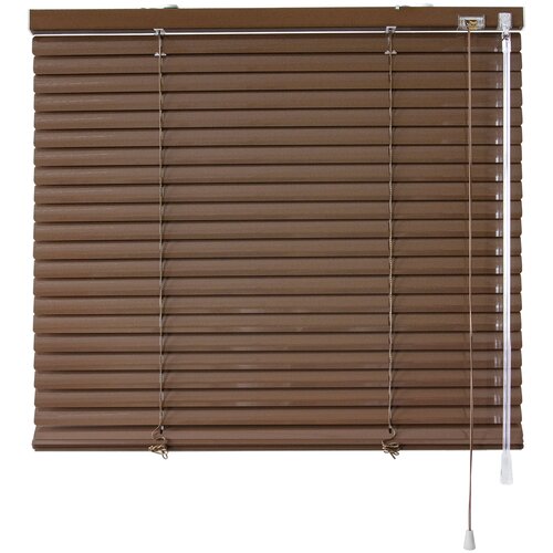 Горизонтальные жалюзи Сангард 160х160 темно-коричневый