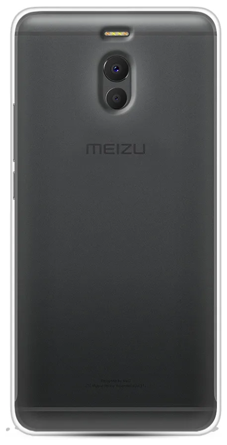 Чехол силиконовый для Meizu M6 Note, прозрачный