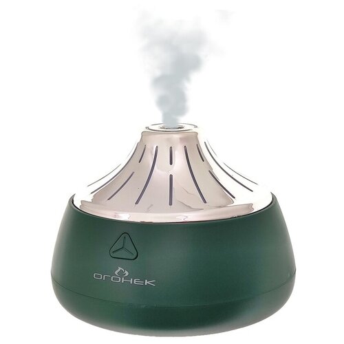 Увлажнитель воздуха паровой с подсветкой для дома автомобиля офиса Портативный OG-HOM02зелсер 78100₽