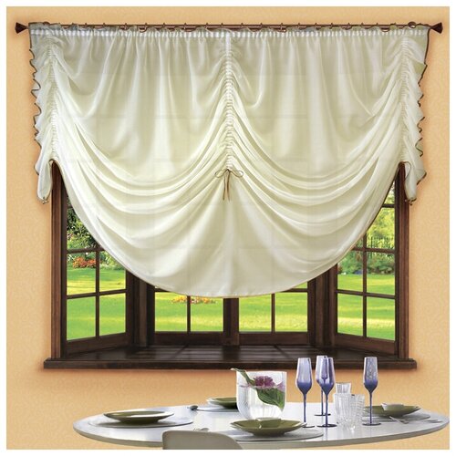 РеалТекс Французские шторы Callie Цвет: Кремовый