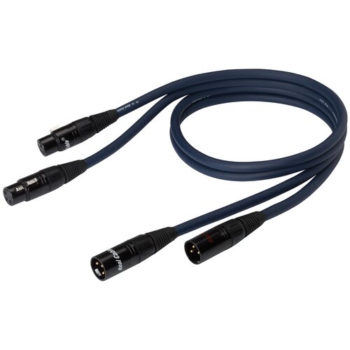 Кабель аудио 2xXLR - 2xXLR Real Cable XLR 128 1.0m кабель аудио 2xxlr 2xxlr real cable xlr 128 1 0m