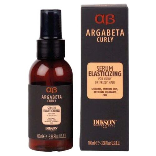 Сыворотка DIKSON Argabeta CURLY SERUM Elasticizing, для вьющихся волос, 100мл