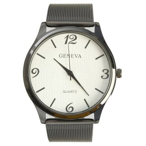 Часы наручные женские GENEVA, d=4.1 см, ремешок металл 22.5 см