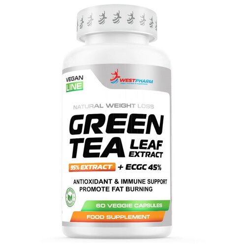 westpharm vegan line dmae 60 капсул WestPharm Vegan line Green Tea 60 капсул