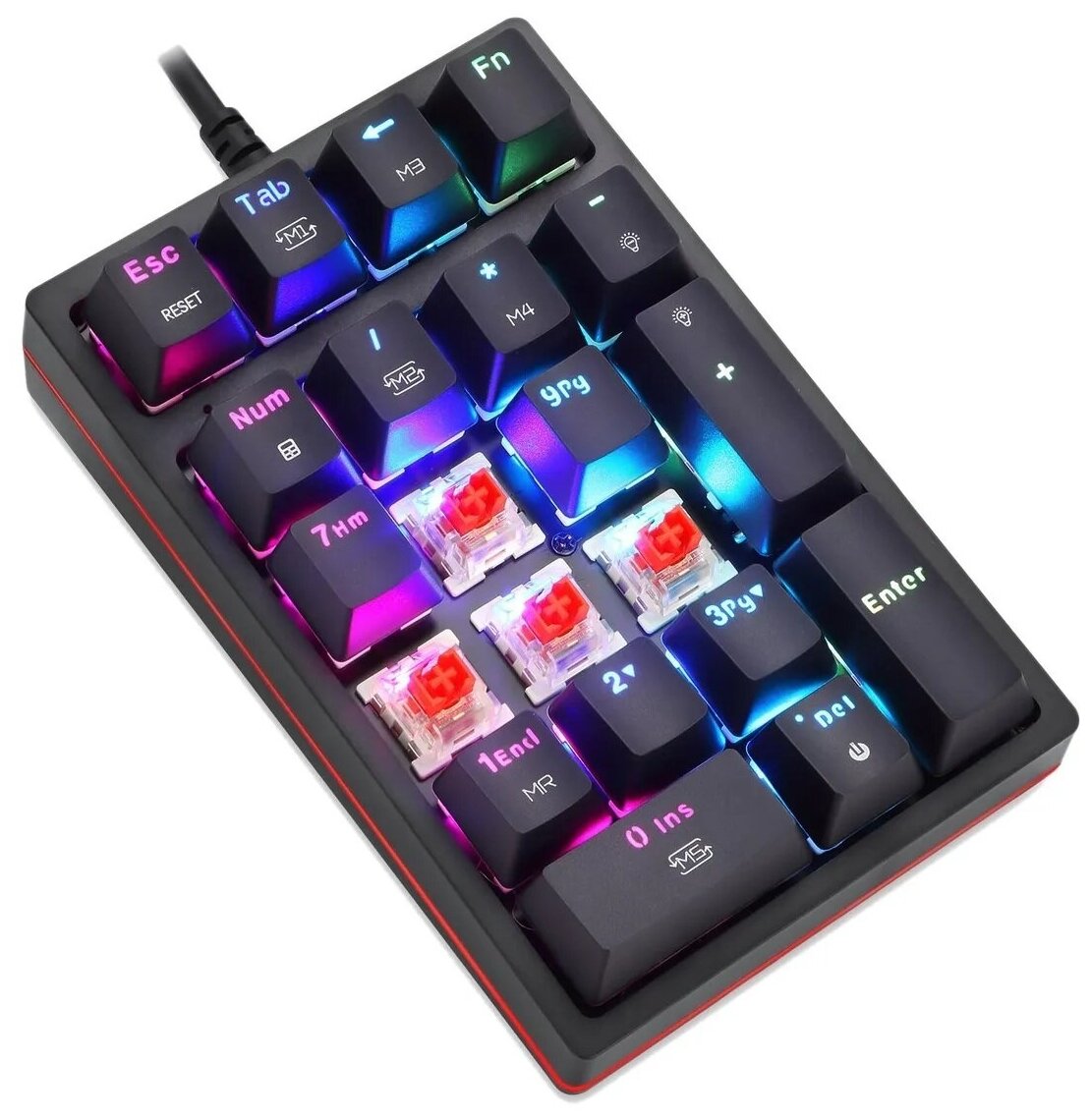 Клавиатура Motospeed K24 Numpad Red Switch