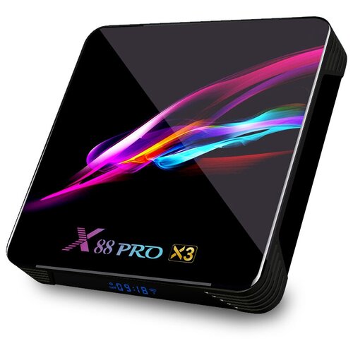 Андроид TV приставка для телевизора DGMedia X88 Pro X3 s905X3 4Gb32Gb Медиаплеер Smart TV box 4k 609000₽