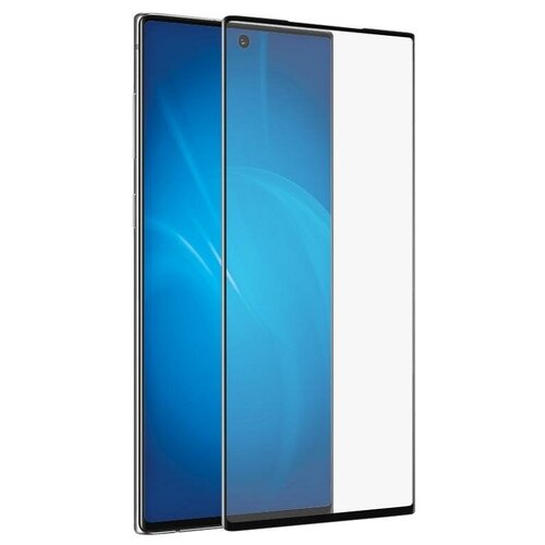 DF Закаленное стекло 3D DF sColor-81 black с цветной рамкой для Samsung Galaxy Note 10