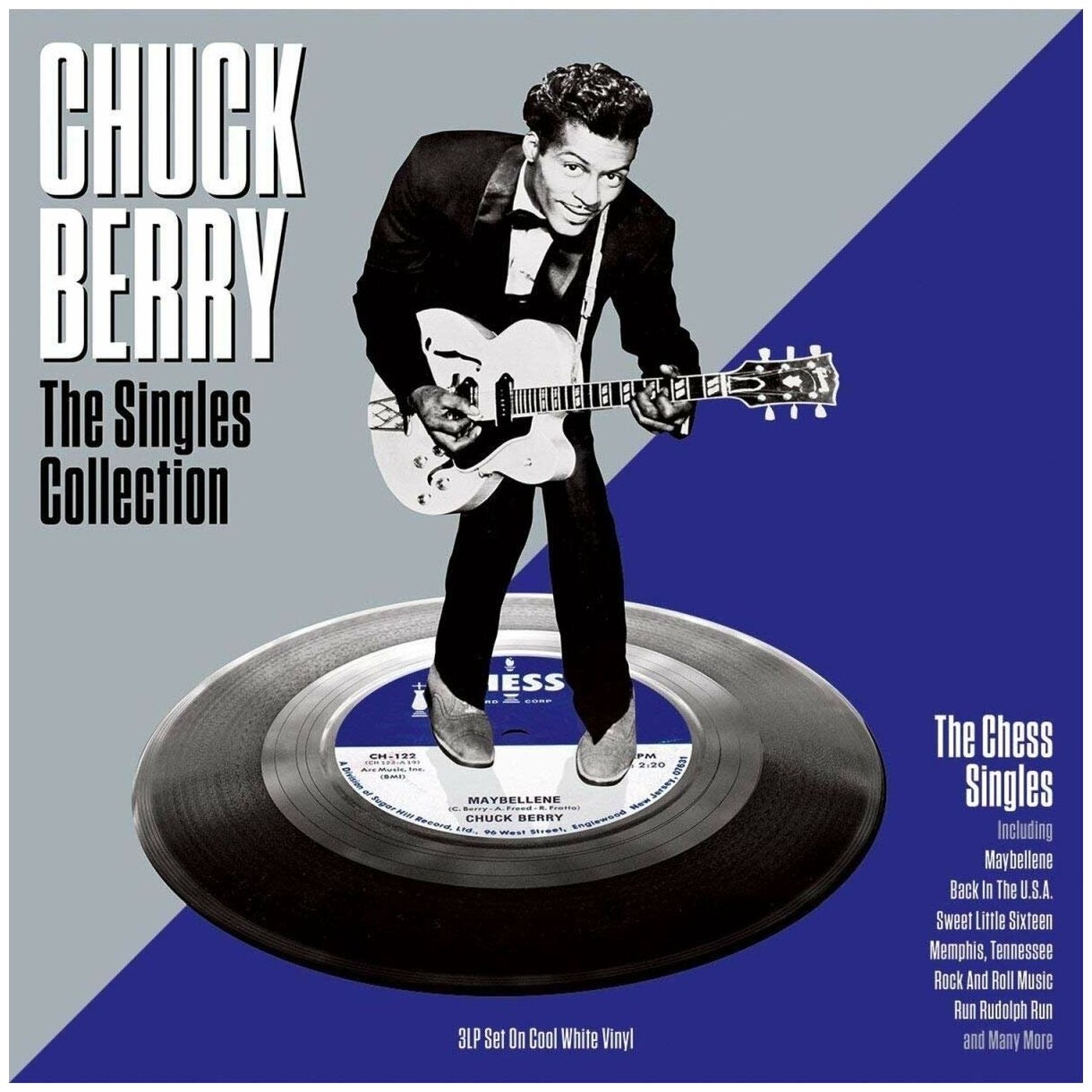 Виниловая пластинка Chuck Berry. The Singles Collection. Coloured, White (3 LP)