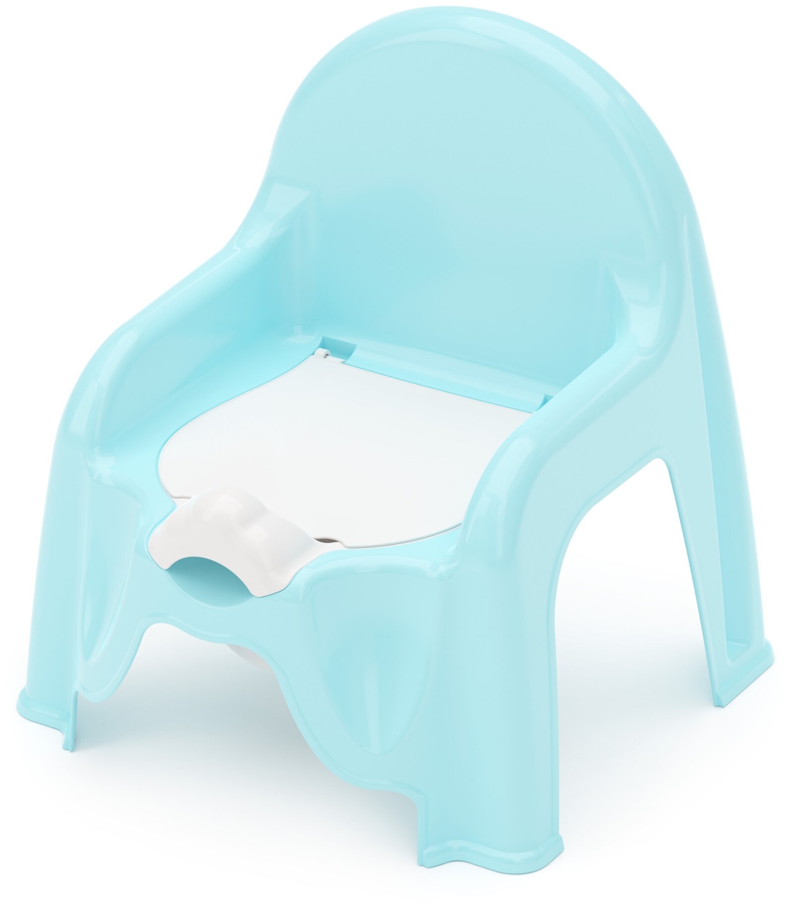 Горшок-стульчик Альтернатива 1528М, цвет: розовый - фото №1