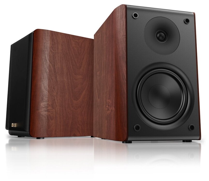 Беспроводные колонки BlitzWolf BW-WOO2 Bookshelf Speaker Brown