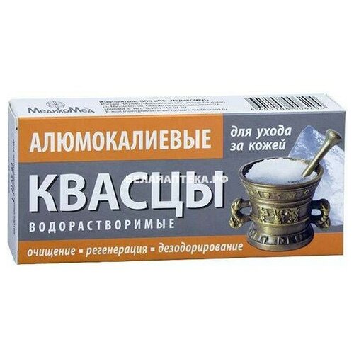 Квасцы алюмокалиевые водораствор 100г Медикомед 438₽