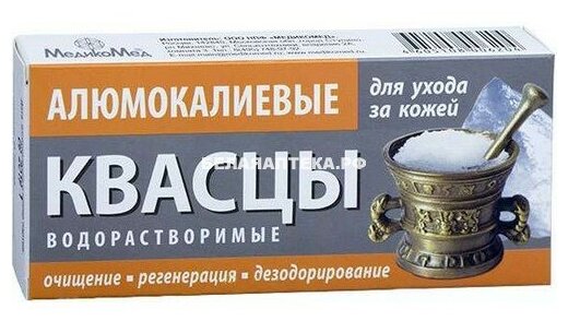 Медикомед квасцы алюмокалиевые водорастворимые фл. 100г НПФ Медикомед ООО - фото №1