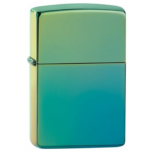 zippo classic зажигалка бензиновая high polish teal 60 мл 56 7 г Оригинальная бензиновая зажигалка ZIPPO Classic 49191 с покрытием High Polish Teal