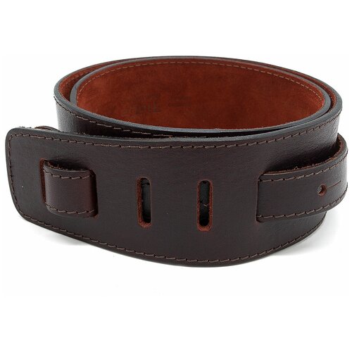 FioGe I Ремень для гитары I Гитарный ремень I Натуральная кожа I коричневый/оранжевый 80