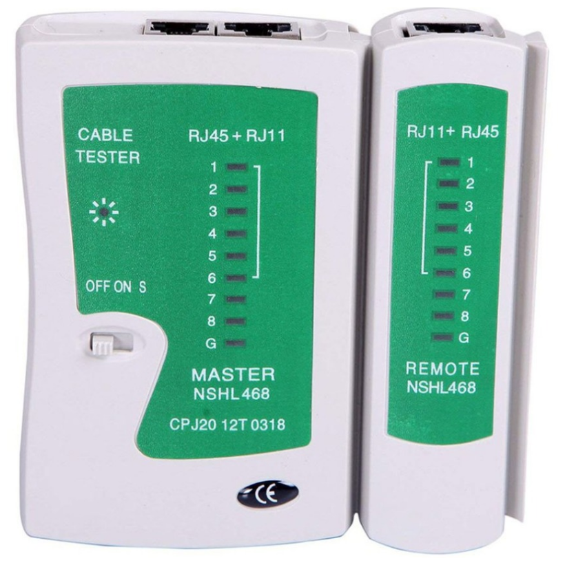 Тестер сетевого кабеля RJ-45, RJ-12/ LiZi - фотография № 6