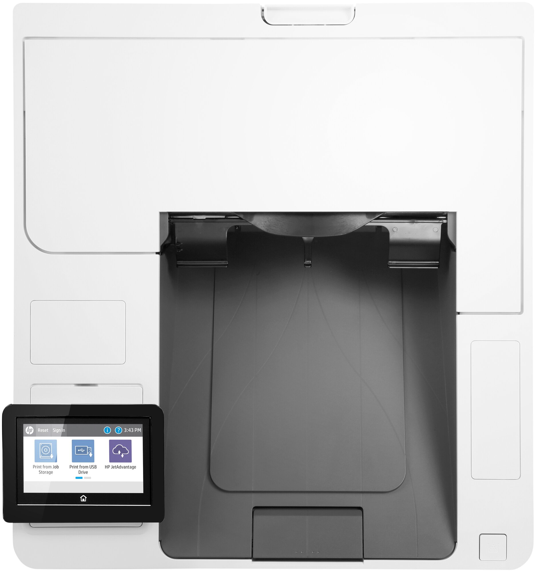 Принтер лазерный HP LaserJet Enterprise M612dn лазерный, цвет: белый [7ps86a] - фото №2