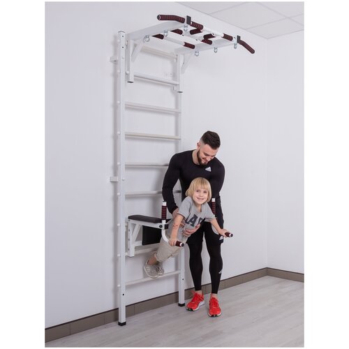 Шведская стенка OZ-21 (Цвет: Белый)