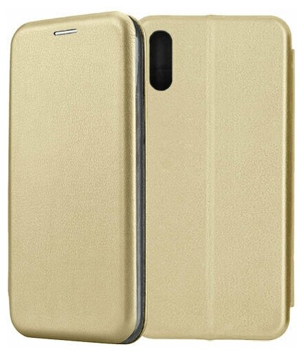 Чехол-книжка Fashion Case для Xiaomi Redmi 9A золотой