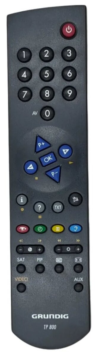 фото Модельный пульт TP800 (TP-800, TelePilot 800) для телевизоров Grundig