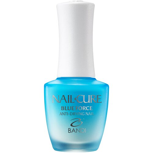 Купить Покрытие для укрепления ногтей BANDI Nail Cure Blue Force, Мощь океана, 14 мл