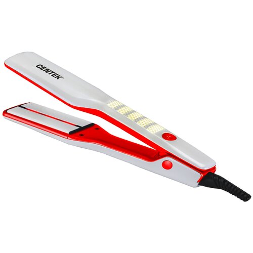 Выпрямитель для волос CT-2016 Утюжок для волос Выпрямитель профессиональный Плойка для волос Керамическое покрытие белый красный 235500₽