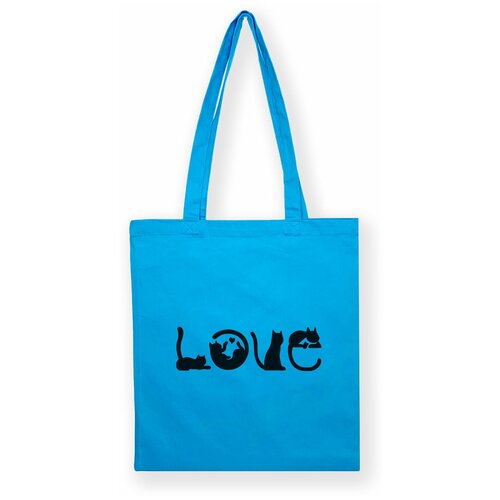 фото Сумка авоська gerasim, бирюзовый, черный