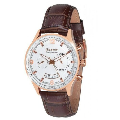 фото Наручные часы guardo, белый, золотой