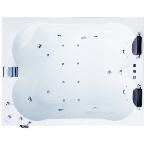 Гидромассажная ванна Royal Bath Hardon De Luxe 200x150x75 гидромассажная ванна royal bath azur de luxe 170x80x60 l