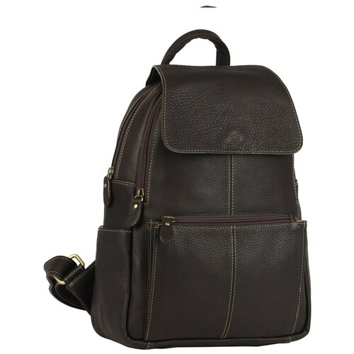 Рюкзак BUFALO, фактура гладкая, терракотовый