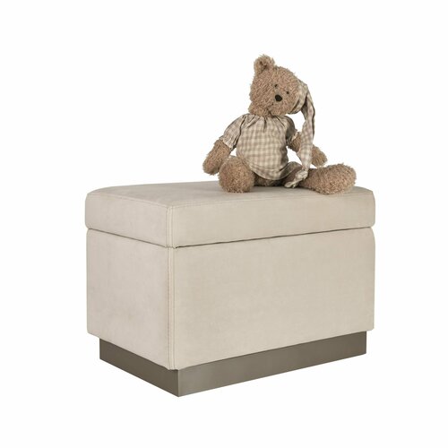 Пуф SAMOYLOV MEBEL в прихожую, пуфик с ящиком для хранения в скандинавском стиле ШВГ 58*40*38