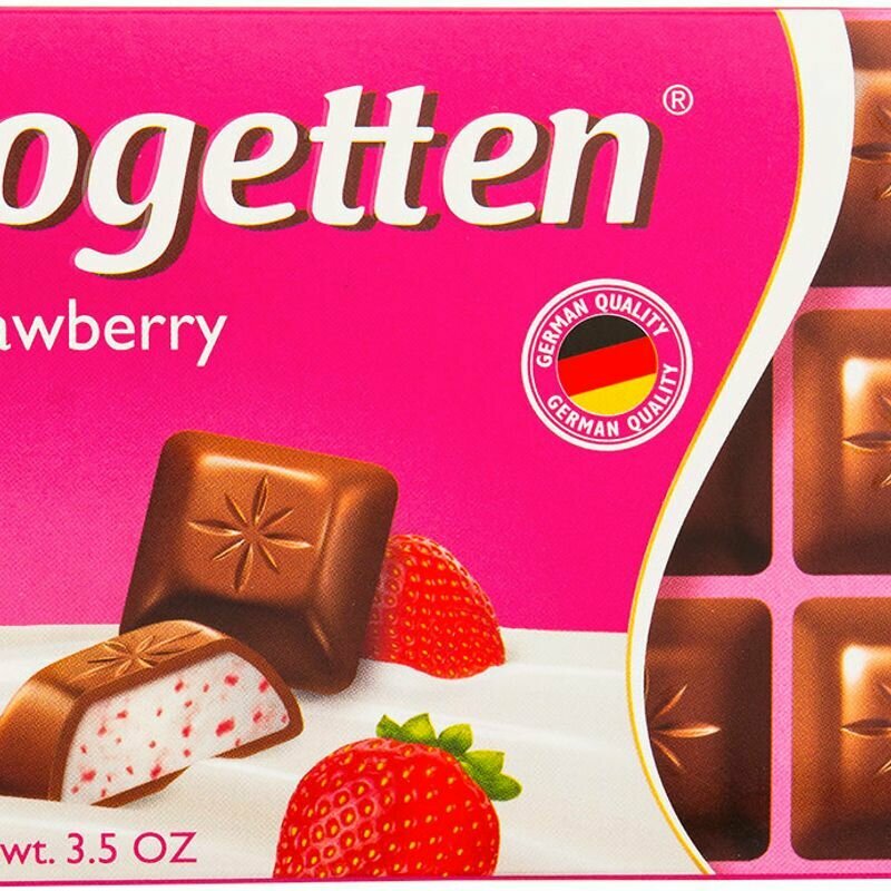 Шоколад Schogetten Yogurt-Strawberry молочный с клубнично-йогуртовой начинкой, 100 г - фотография № 9