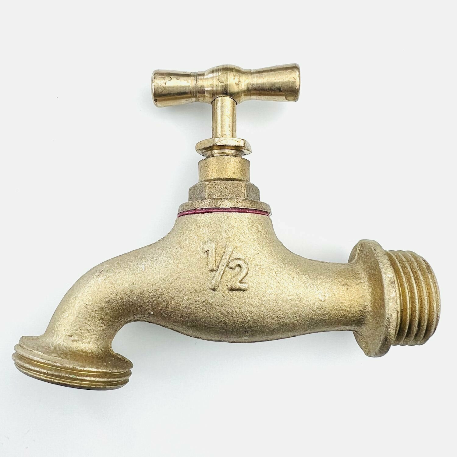 фото Кран Профитт латунный садовый с вентилем НР 3/4"