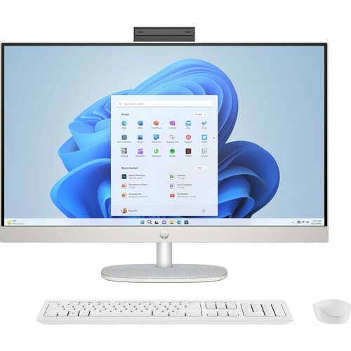 Моноблок HP 27-cr0008ci NT 27 FHD 1920x1080 Ryzen 5 7520U 8GB LPDDR5 5500 1x8GB SSD 512Gb AMD integrated graphics noDVD RusEng kbdamp mouse wireless HD Webcam Shell White Win11Ru 1Y Wty 7Y0D0EA 123240₽