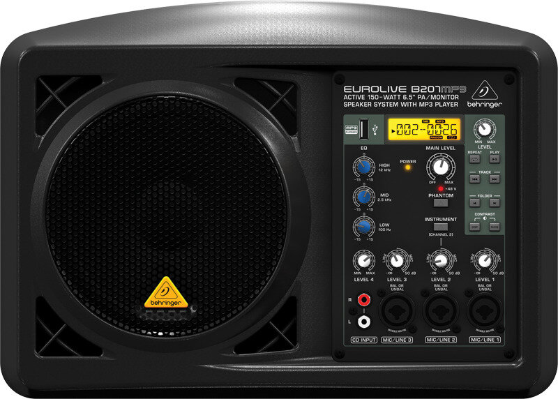 Акустическая система активная Behringer B207MP3