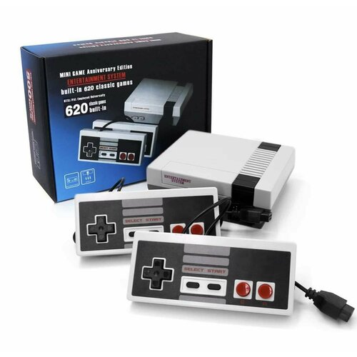 Игровая приставка Entertainment System Classic Mini NES 620 игр 1000₽