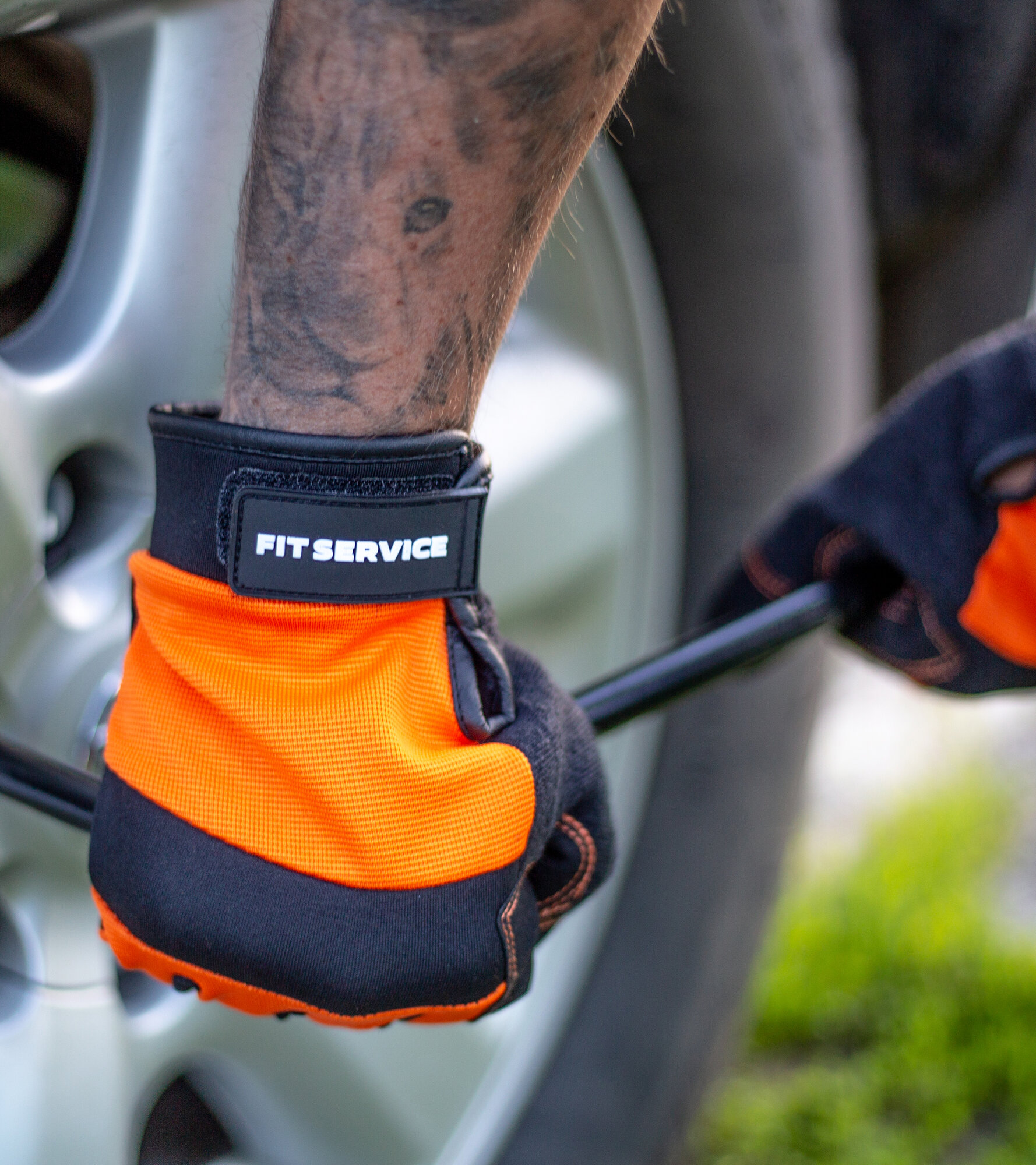 Перчатки защитные Fit service антивибрационные рабочие