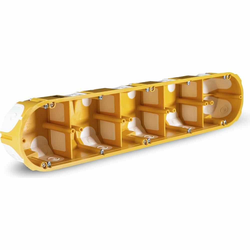 KOPOS Коробка установочная для полых стен 68х351х50мм KPL 64-50/5LD_NA