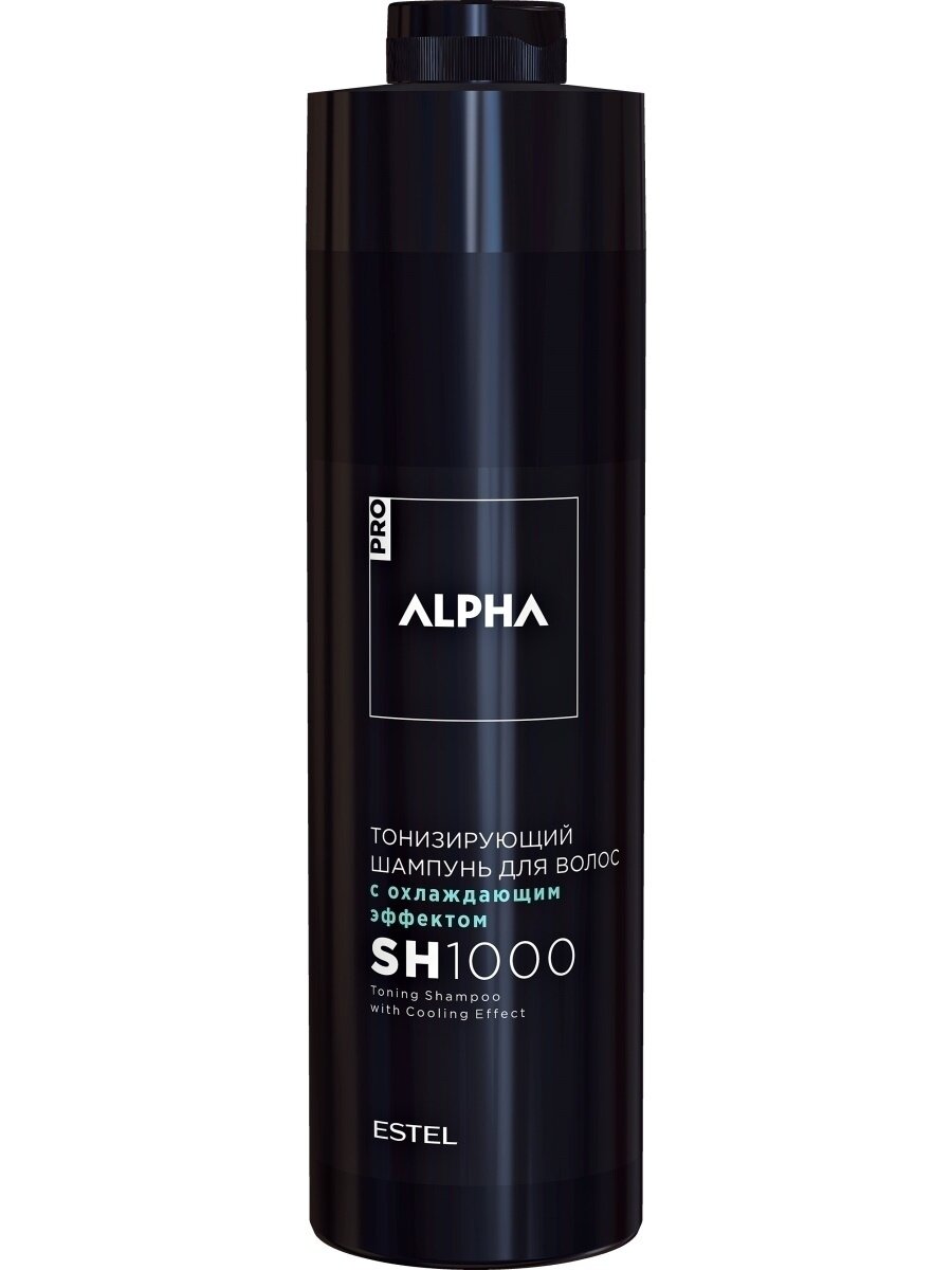 ALPHA HOMME PRO Тонизирующий шампунь для волос, 1000 мл