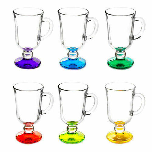 Кружка OSZ Глинтвейн лак 200мл стекло микс цвета 840₽